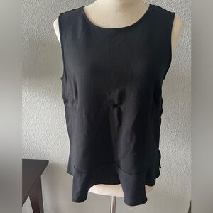 Ann Taylor Chic Black Sleeveless Tank Top
